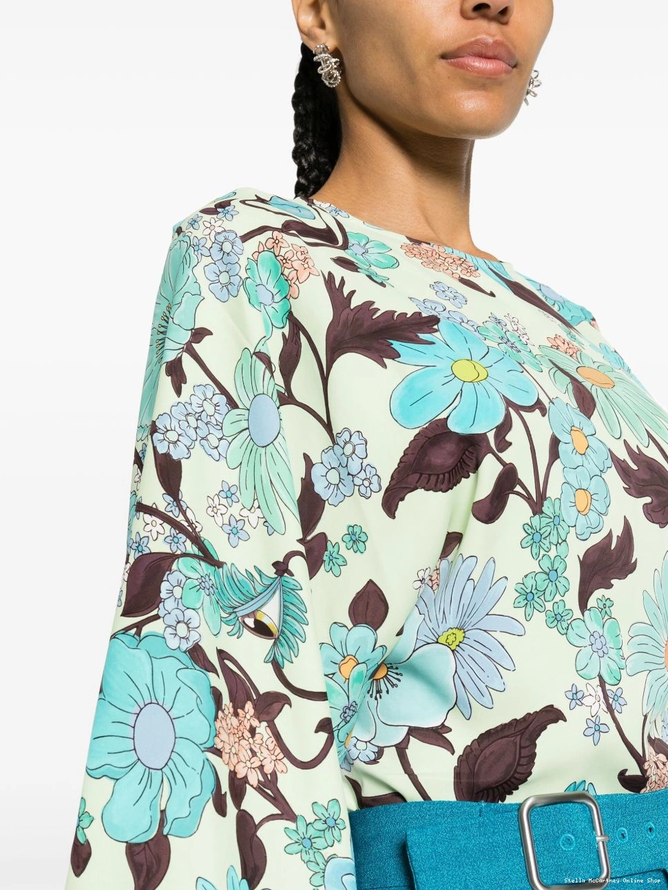 Cheap McCartney Stella blouse Garden-print Women 0718